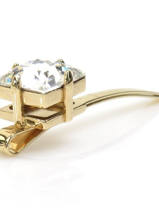 MIUMIU Hairpin Gold Metal main image 4
